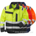 Thermal Winter Waterproof Work Reflective Safety Jackets